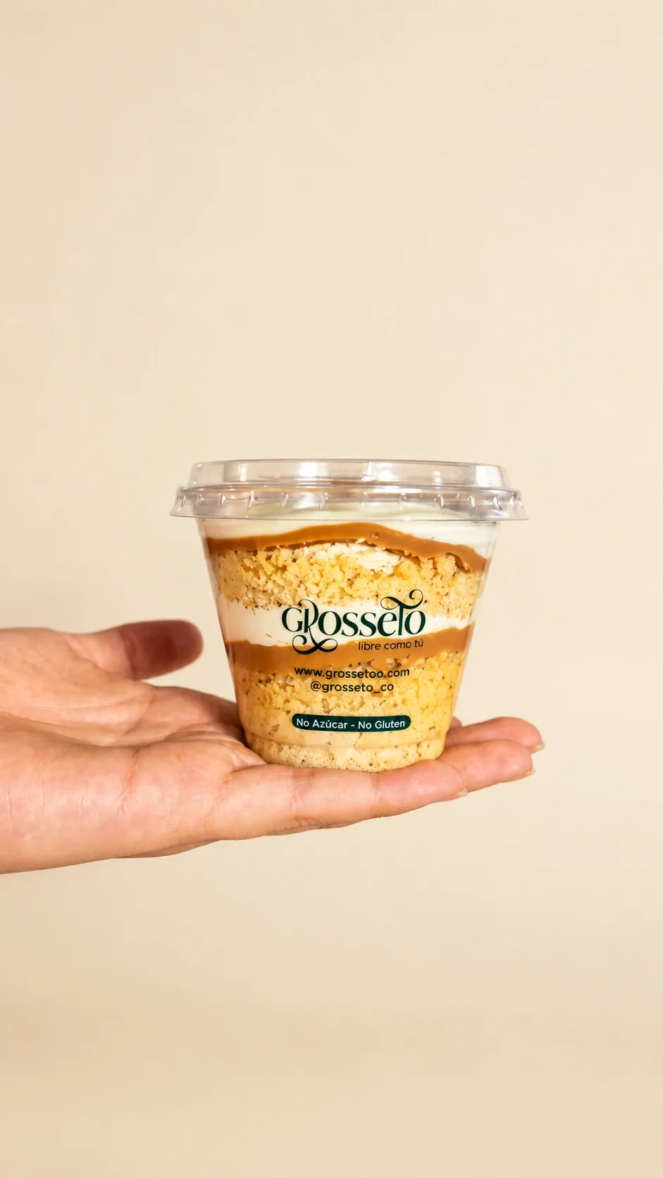 Postre Semillas de amapola & naranja