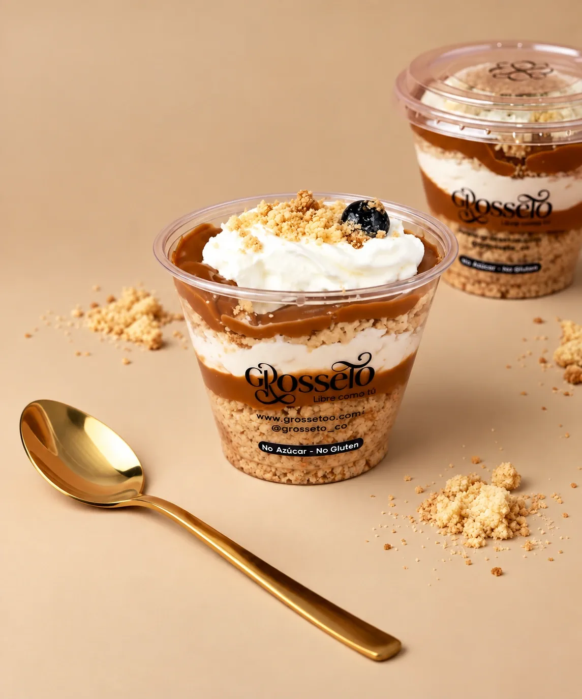 Postre Arándanos